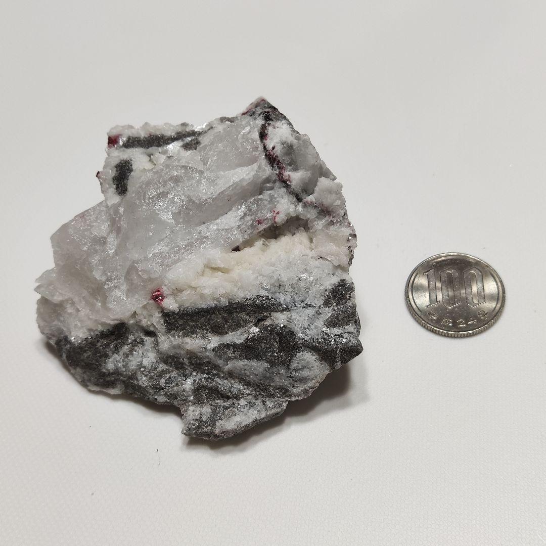 希少！　パワーストーン　シナバー　辰砂　原石　天然石　165g　No.559