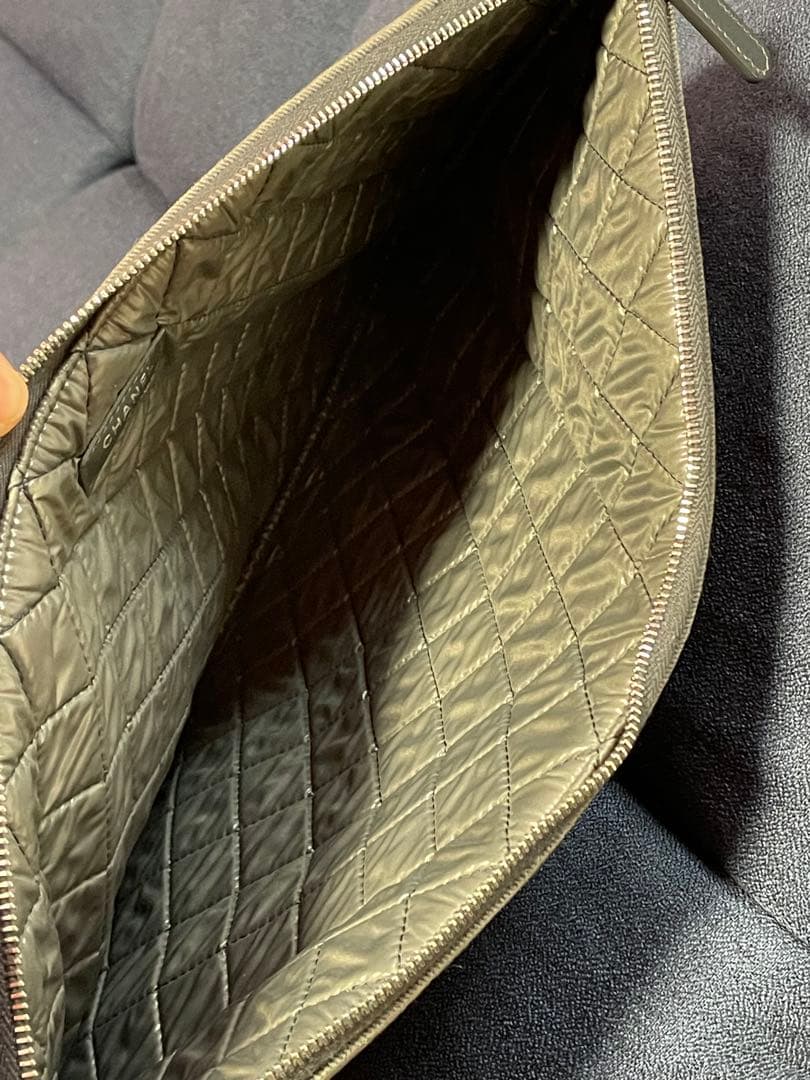 シャネルCHANELクラッチバッグ　ドーヴィル　デニム