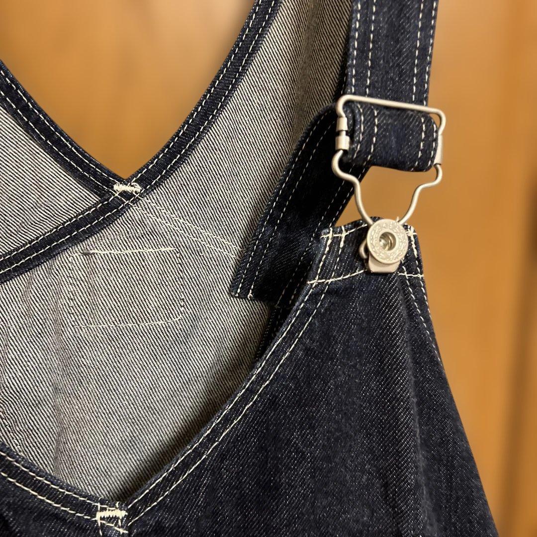 EVISU エヴィス カンガルーポケットオーバーオール