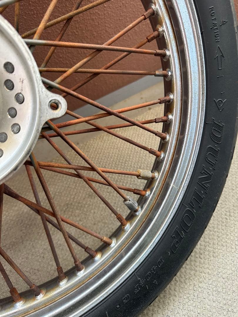 スティード400 19インチホイール