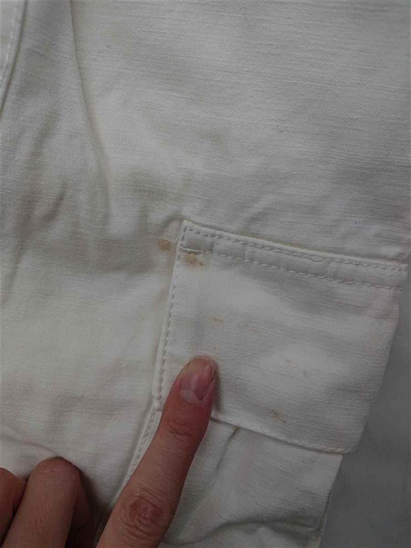 ■シュプリーム ホワイト カーゴパンツ 32