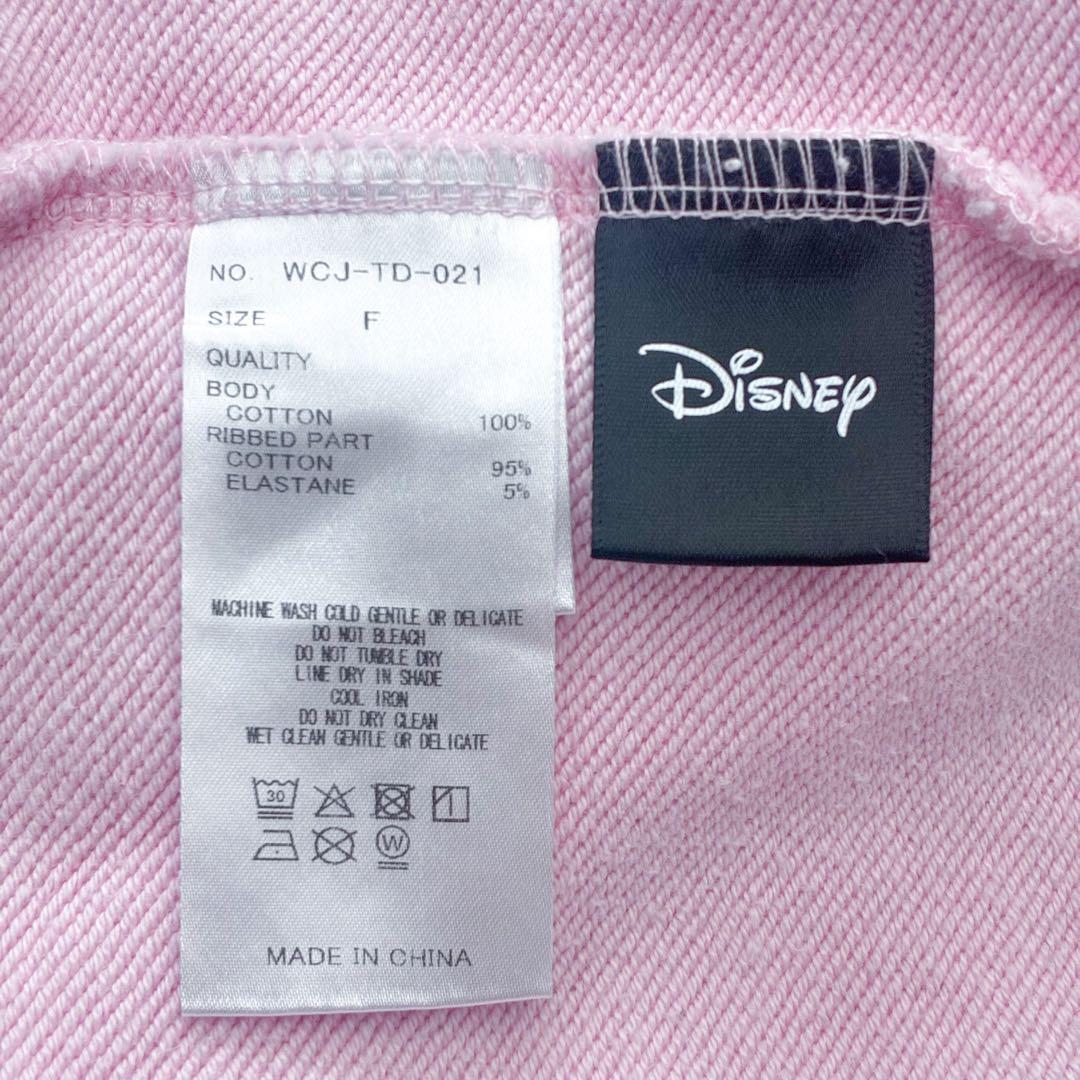 【25/11発売WCJ】Disney MINNIE SWEAT TOP ピンク
