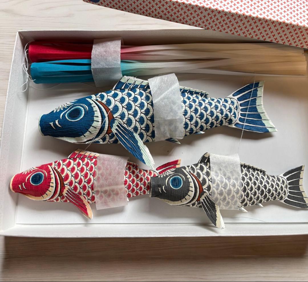 いせ辰　江戸モビール　鯉のぼり　和紙　こどもの日　端午の節句