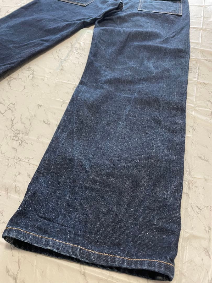 Levi’sVintageClothing 濃紺 デニムブッシュパンツ BIGE