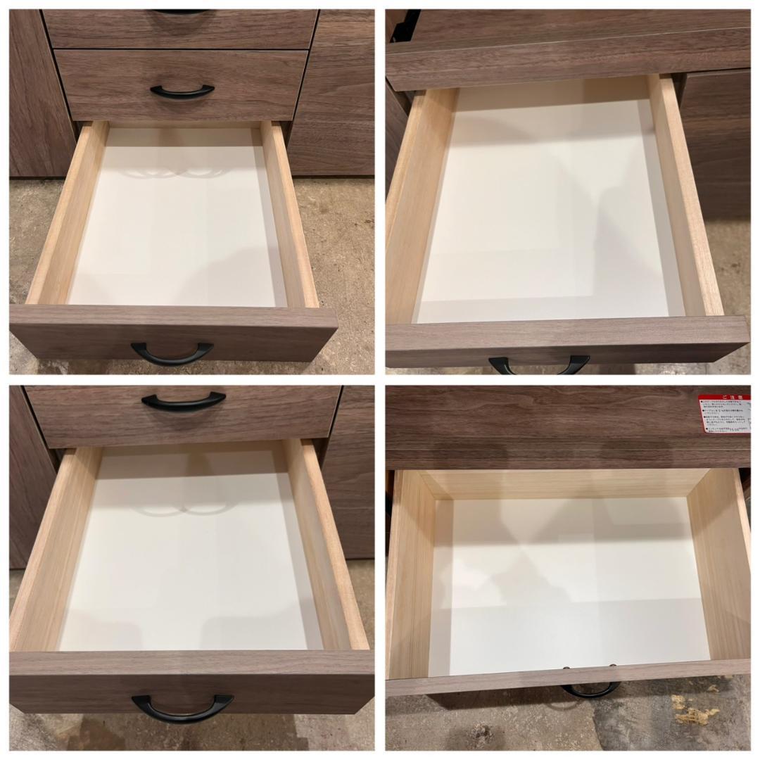 大和木工株式会社 キッチンボード 2024年製 キャビネット 食器棚 幅120㎝