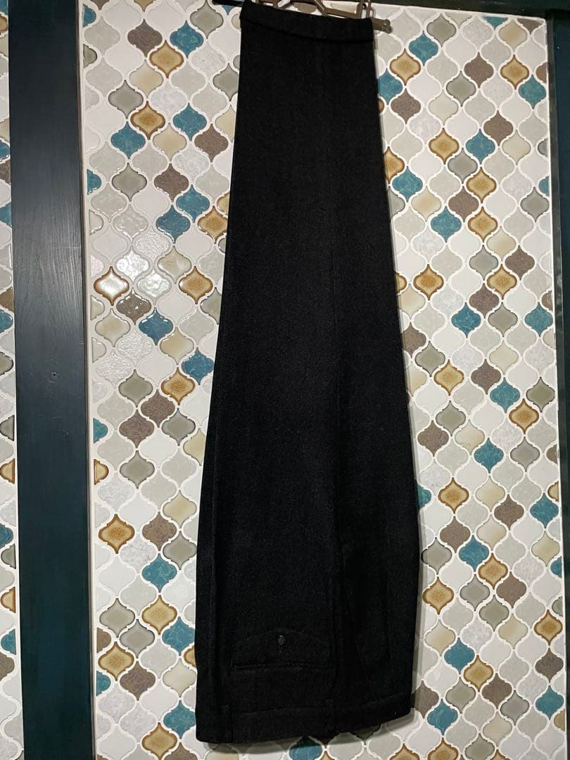 ISSEY MIYAKE MEN ダークグレー ストライプ スーツセット