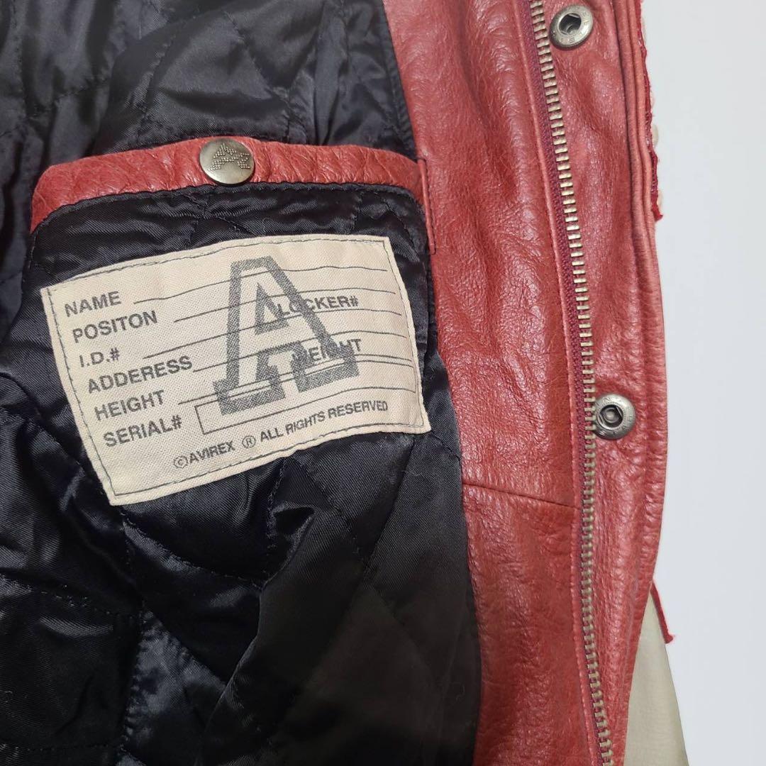 t*＊様 AVIREX ゴーラーズ レザージャケット 75周年記念 黒 2XL