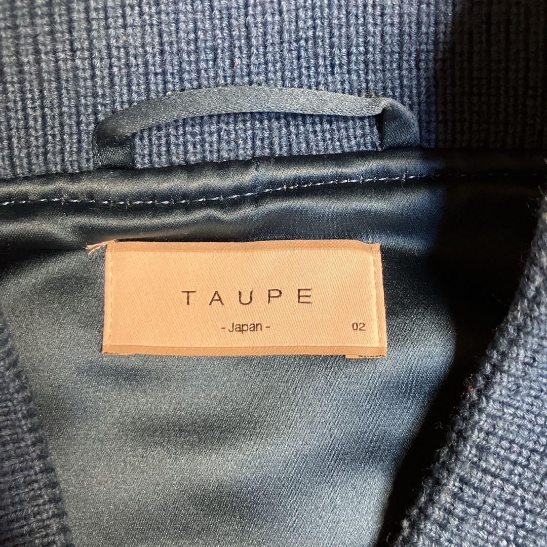 ★希少 TAUPE(トープ) スタジャン ジャケット サイズ2(M～L相当)