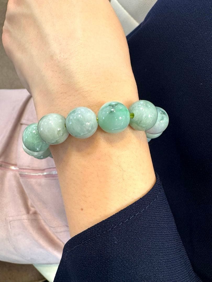 専用　最高級糸魚川翡翠　13mm