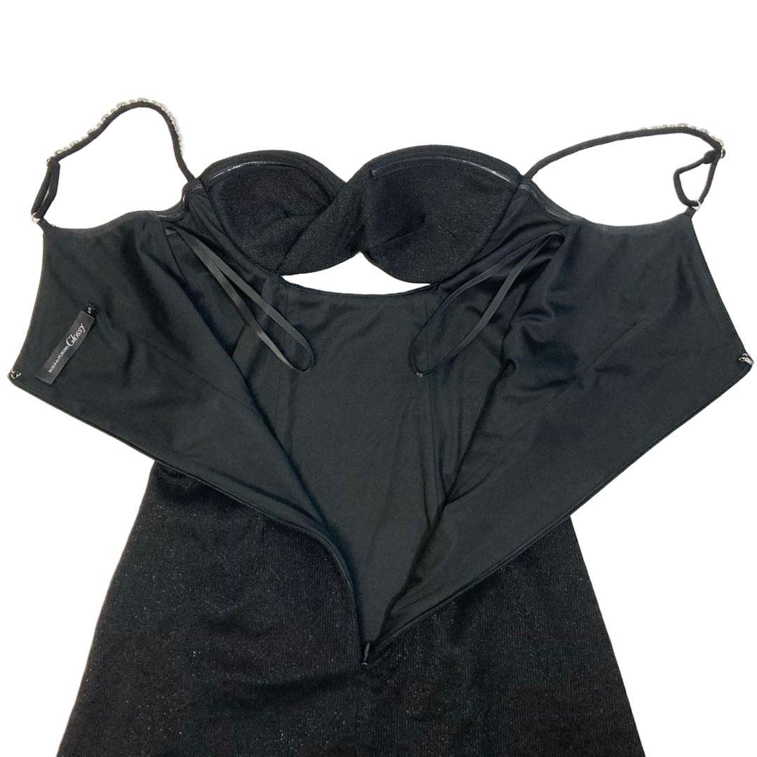 ROBE de FLEURS ローブドフルール ミニキャバドレス GL3571