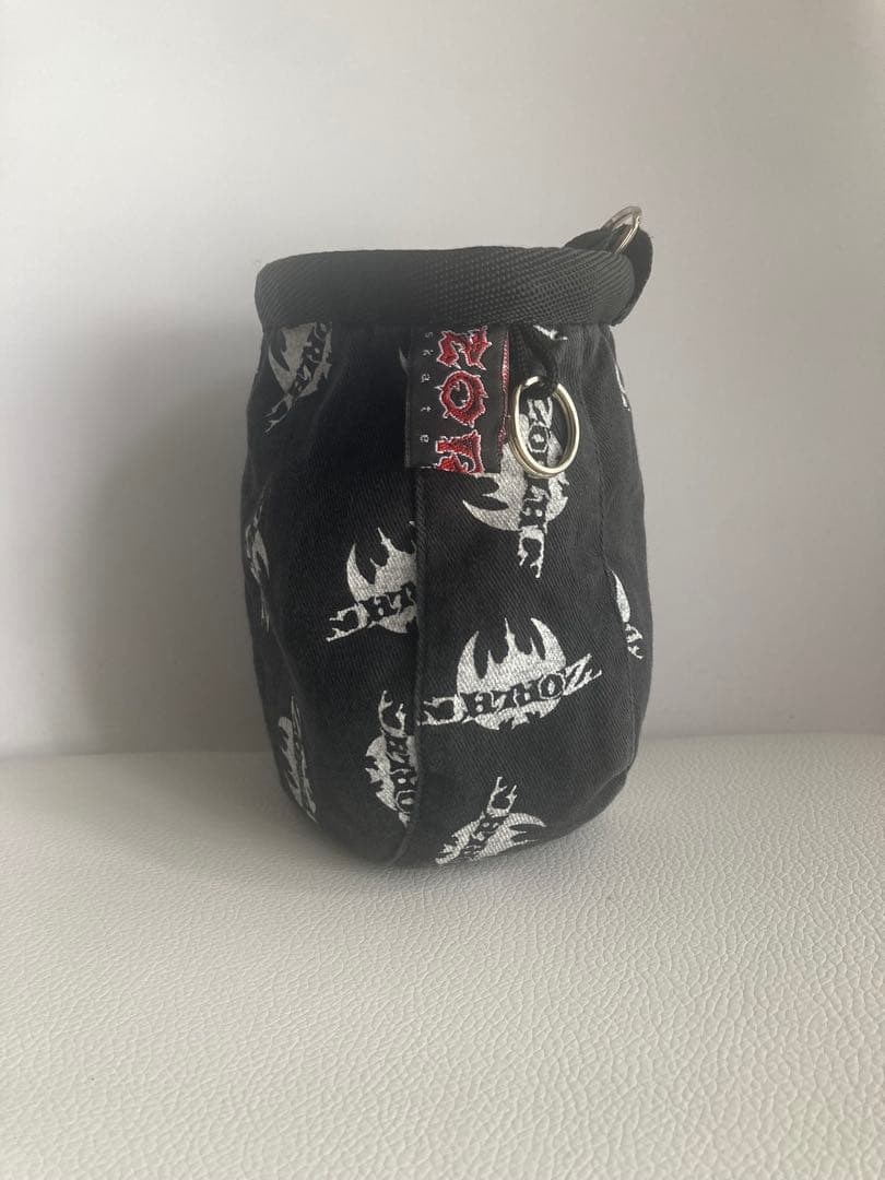 90s ZORLAC チョークバッグ　巾着　ウエストポーチ　パスヘッド　パウエル