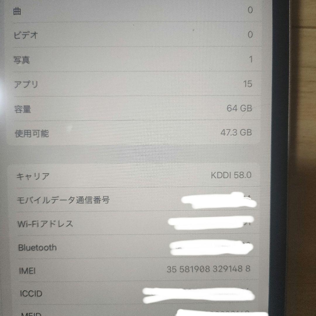 Apple iPad pro 10.5　64G　セルラーモデルsimfree
