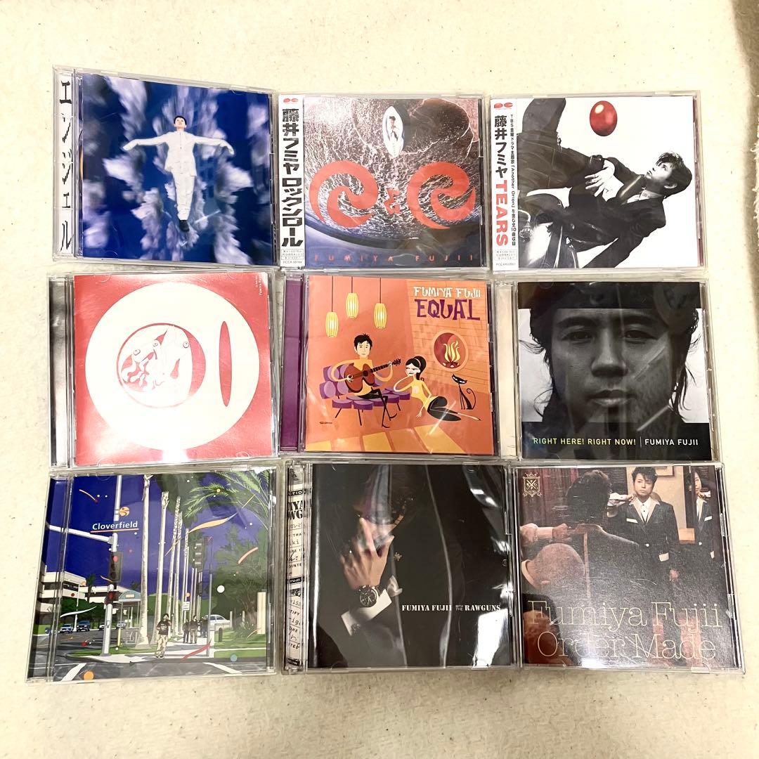 CD 藤井フミヤ アルバム12枚 シングル11枚 セット レア品あり