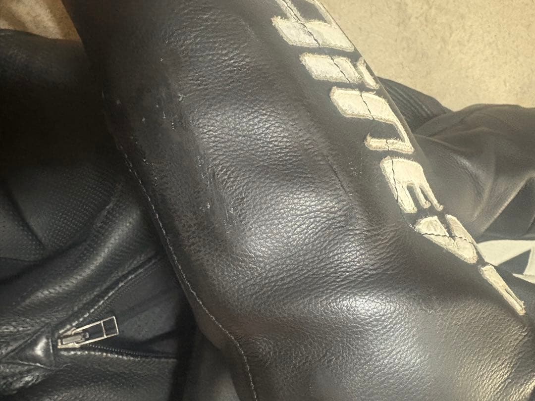 Dainese 黒革ツナギ サイズ46