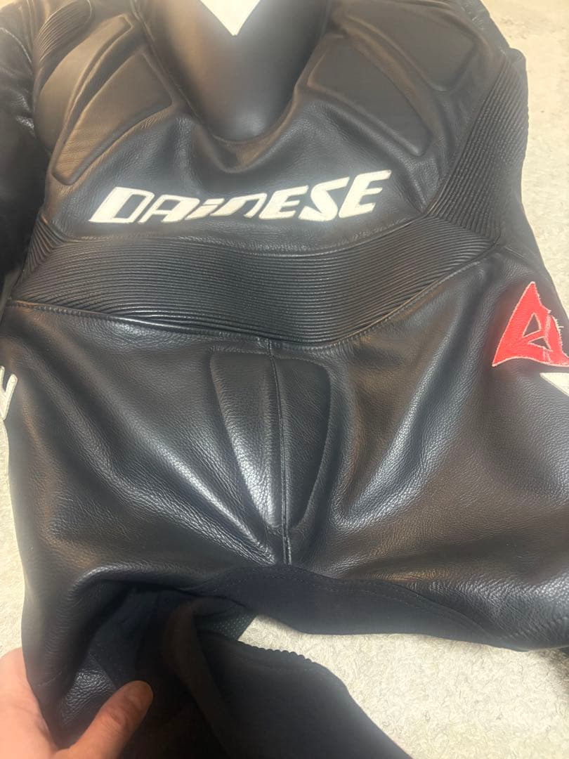 Dainese 黒革ツナギ サイズ46