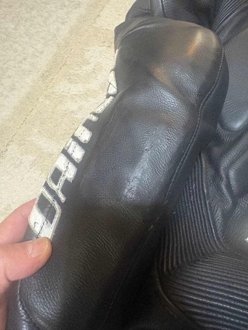 Dainese 黒革ツナギ サイズ46