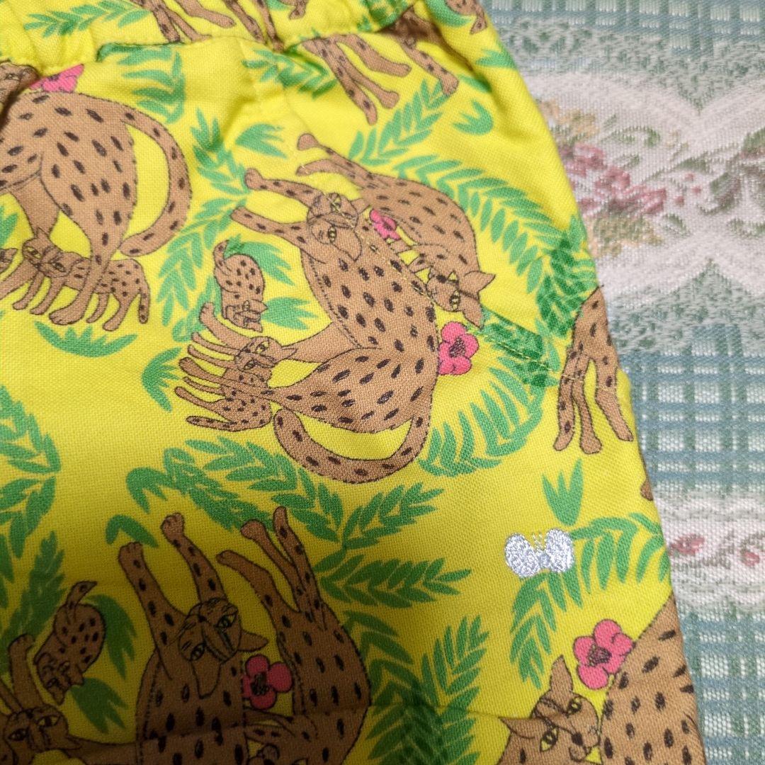 The North Faceアロハシャツ ヒョウ柄上下セット130 cm