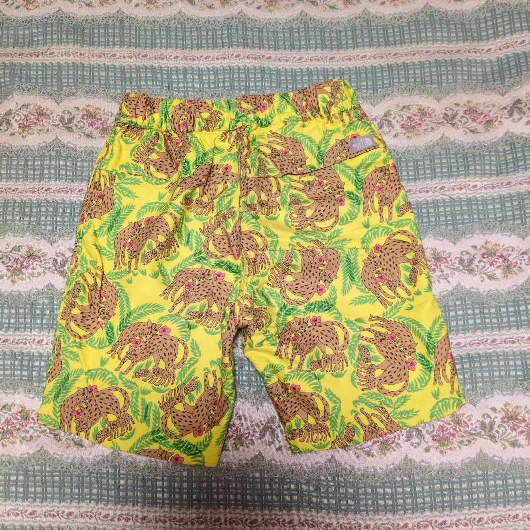 The North Faceアロハシャツ ヒョウ柄上下セット130 cm