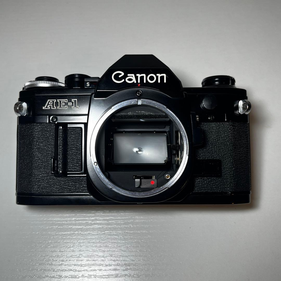 【動作品】Canon AE-1 ブラック NFD 50mm f/1.8