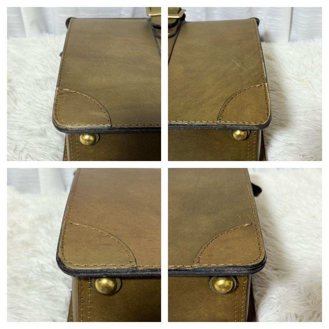 ⭐️美品⭐️　HERZ　ヘルツ　2way　ハンドバッグ　ファスナー式開閉