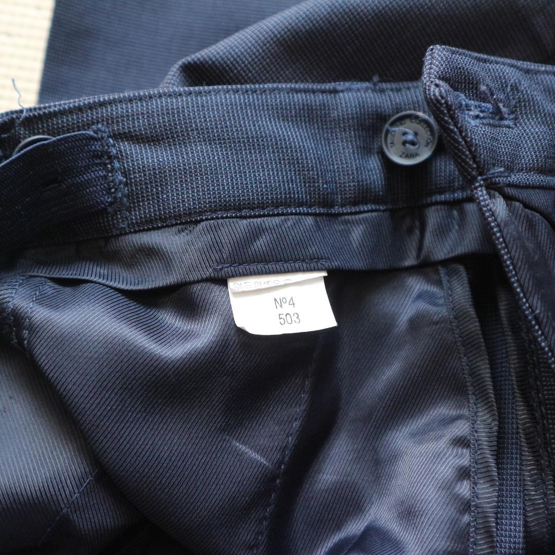 美品 ザラ 140cm 男の子 フォーマルスーツ上下セット 長ズボン セレモニー