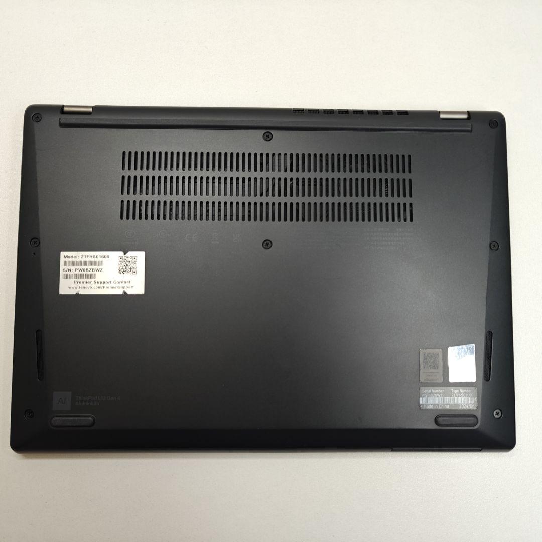美品THINKPAD L13 Gen4 i7-1355U 16GB 1TB