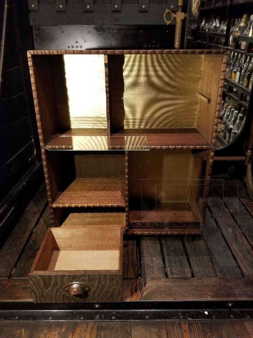 希少　アートモダン　硝子　バーレッグ　　ボビン　デザイン　ディスプレイ　シェフ