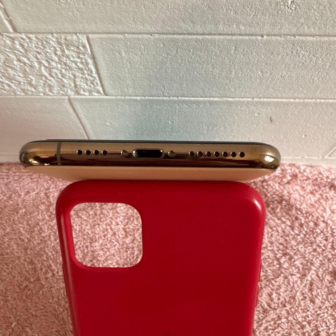 美品iPhone11promax256GB本体/ゴールド/ケース付き