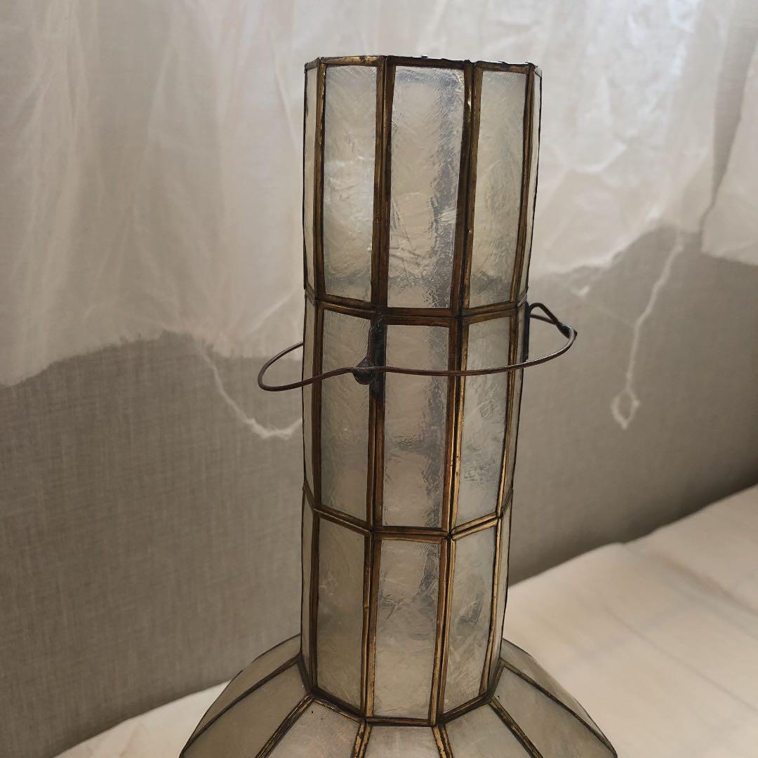 ヴィンテージ　シェル　ランプ