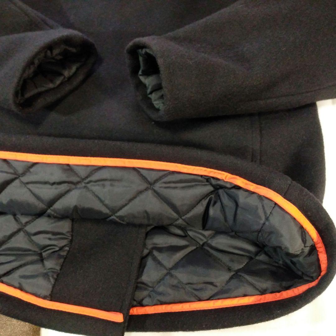 ビームス　フィデリティ　Pコート　　　ブラック