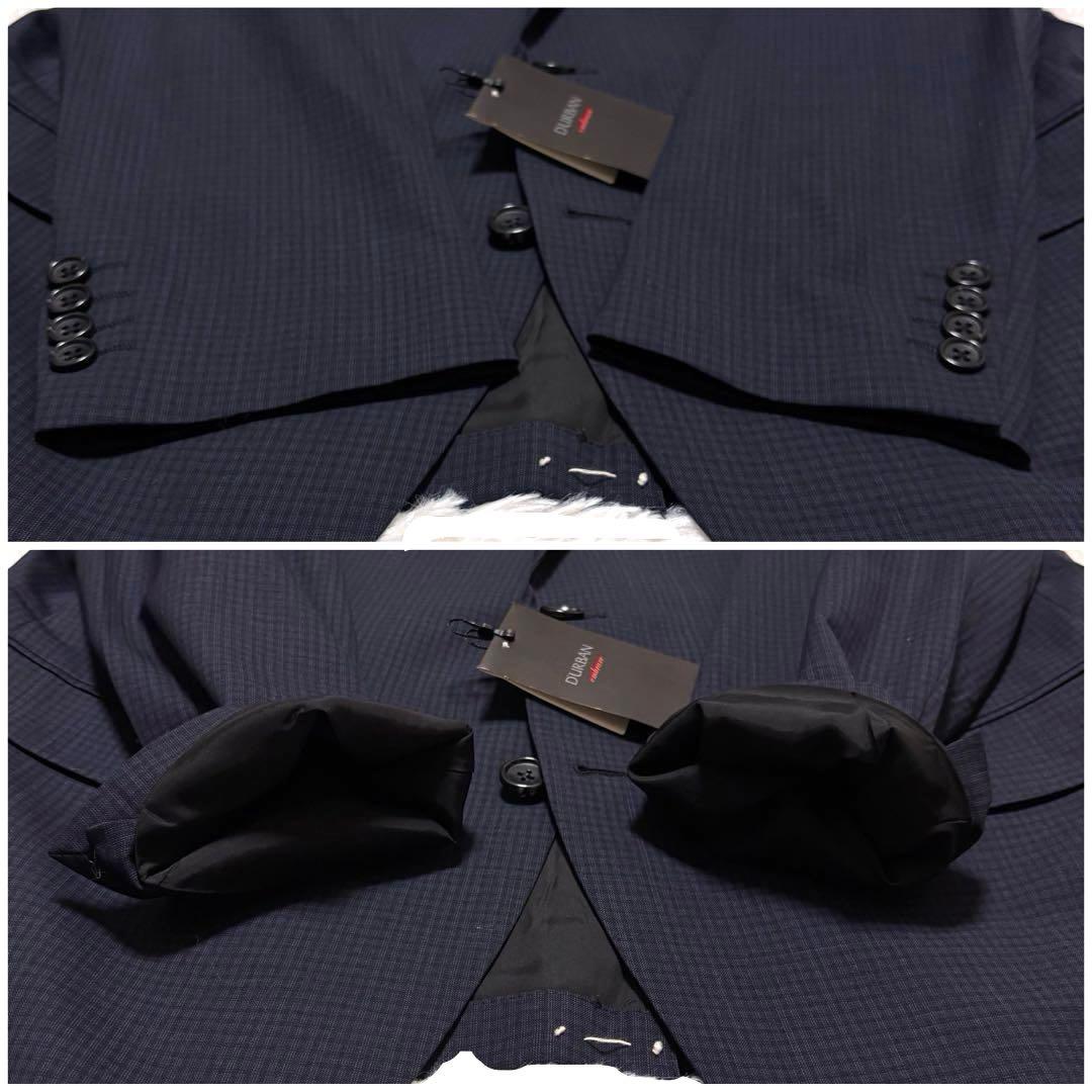 新品未使用✨ダーバン　スーツ　キングサイズ　モンスーン　ギンガムチェック　BB6