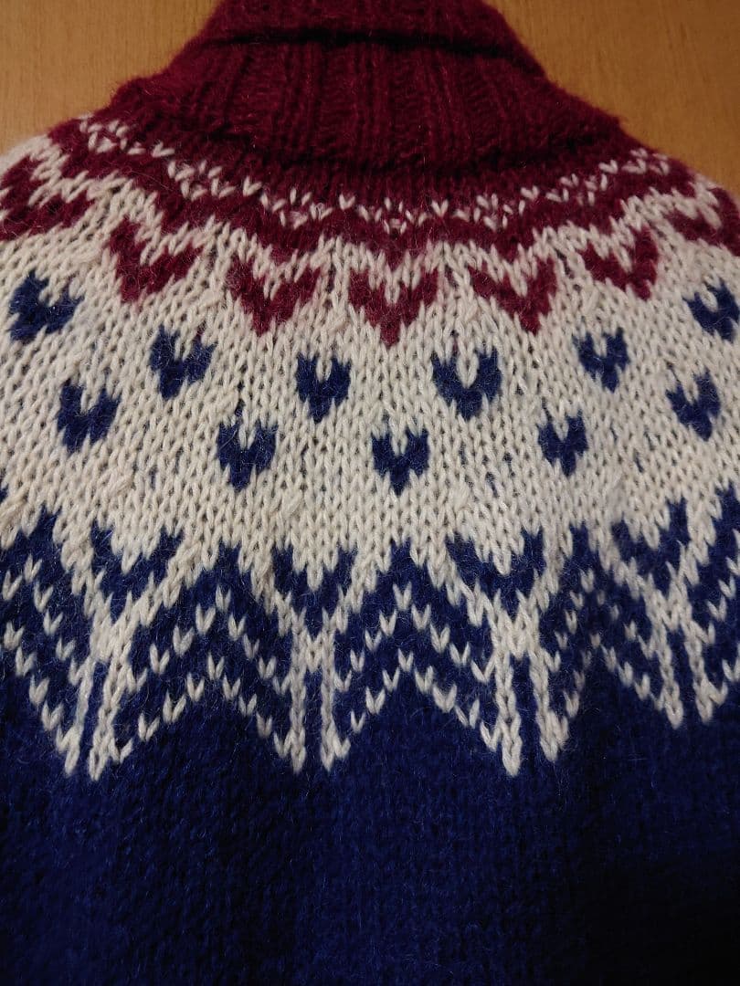 ぽ*ん様 モンクレール マグリオーネ トリコット カーディガン アルパカ混 L