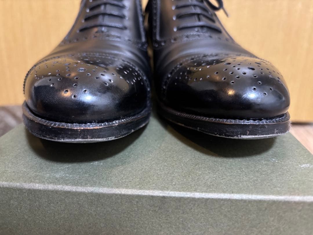 【美品】RAYMER Flora US8セミブローグ　ハンドソーン　アノネイ