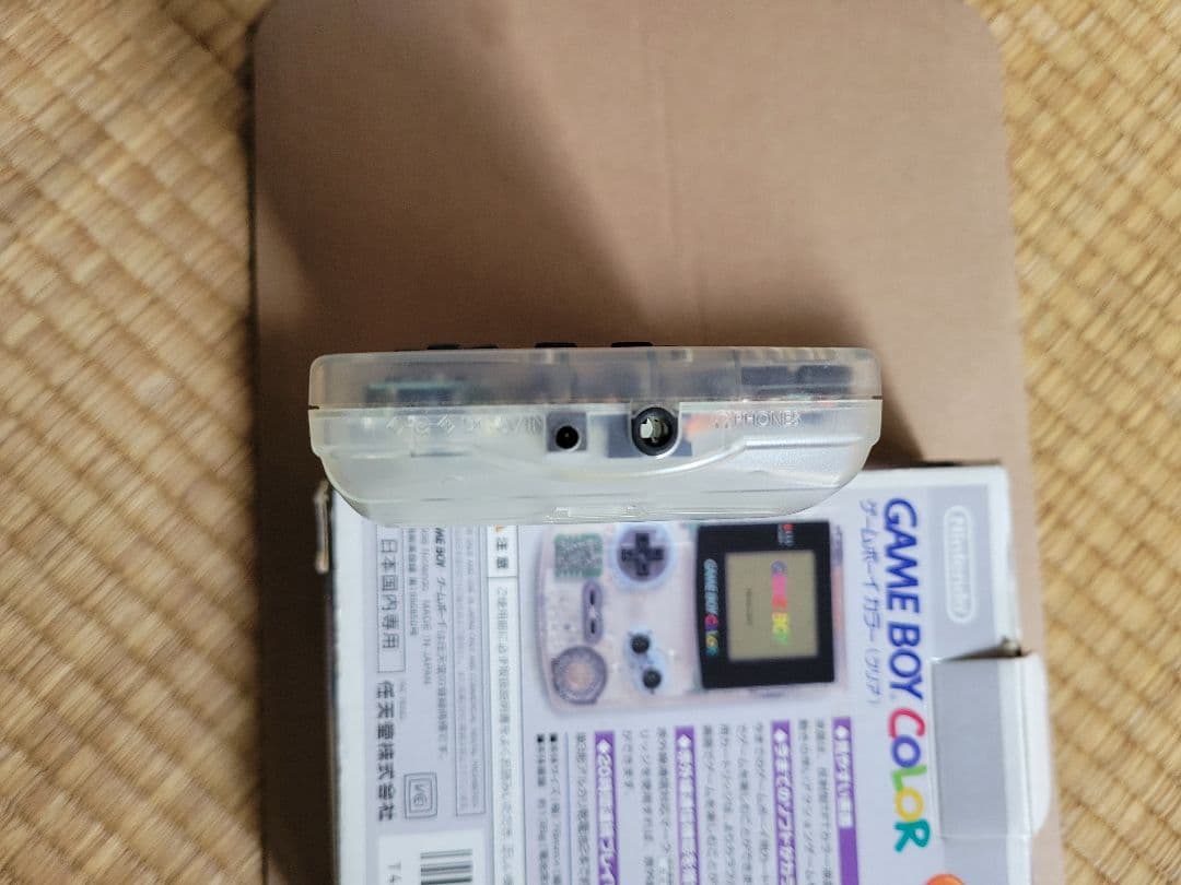 ゆ*う様 ゲームボーイカラー　クリア 本体