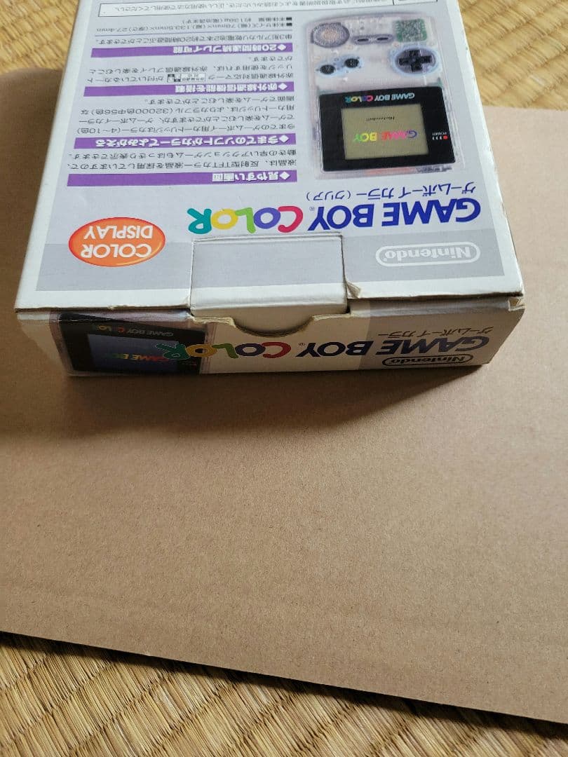 ゆ*う様 ゲームボーイカラー　クリア 本体