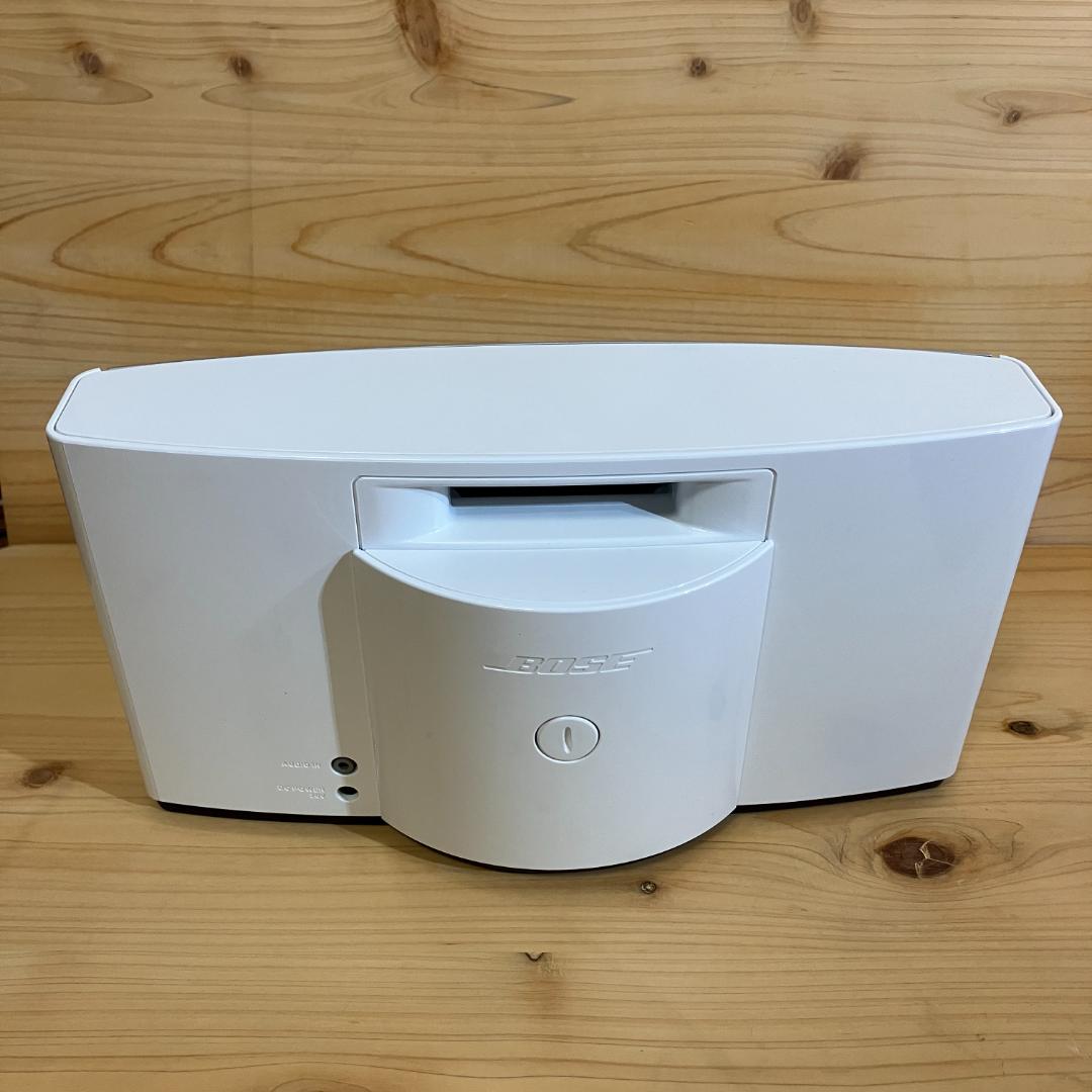 【美品】 Bose SoundDock ポータブル スピーカー N123 白