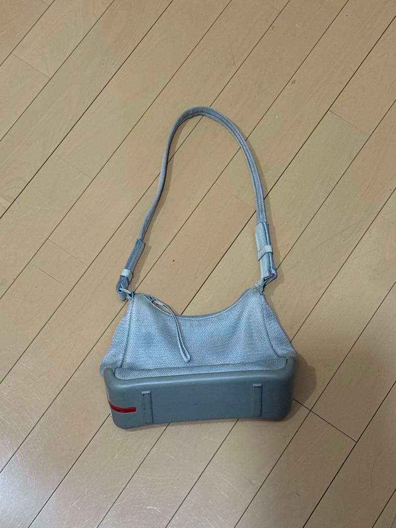 バッグ PRADA SPORT silver shoulder bag
