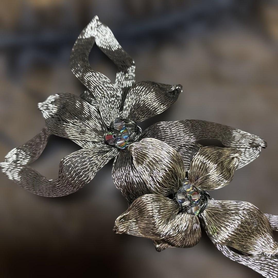 コレットマルーフ　フラワーバレッタ