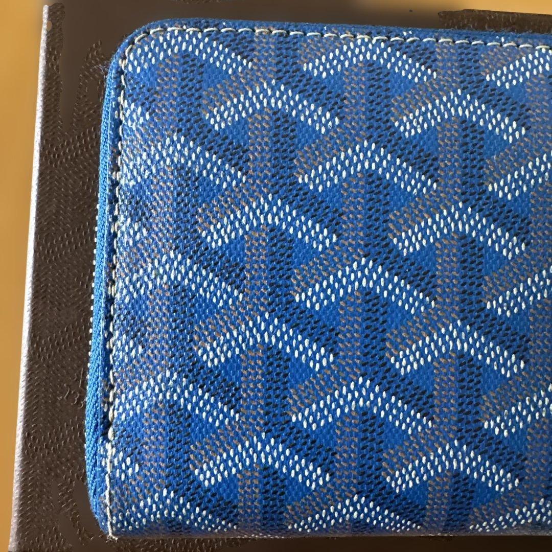 GOYARD ブルー長財布
