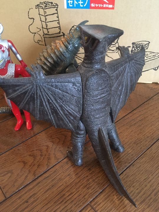 日本製 ギャオス バラゴン その他おまけ ソフビ 計4体