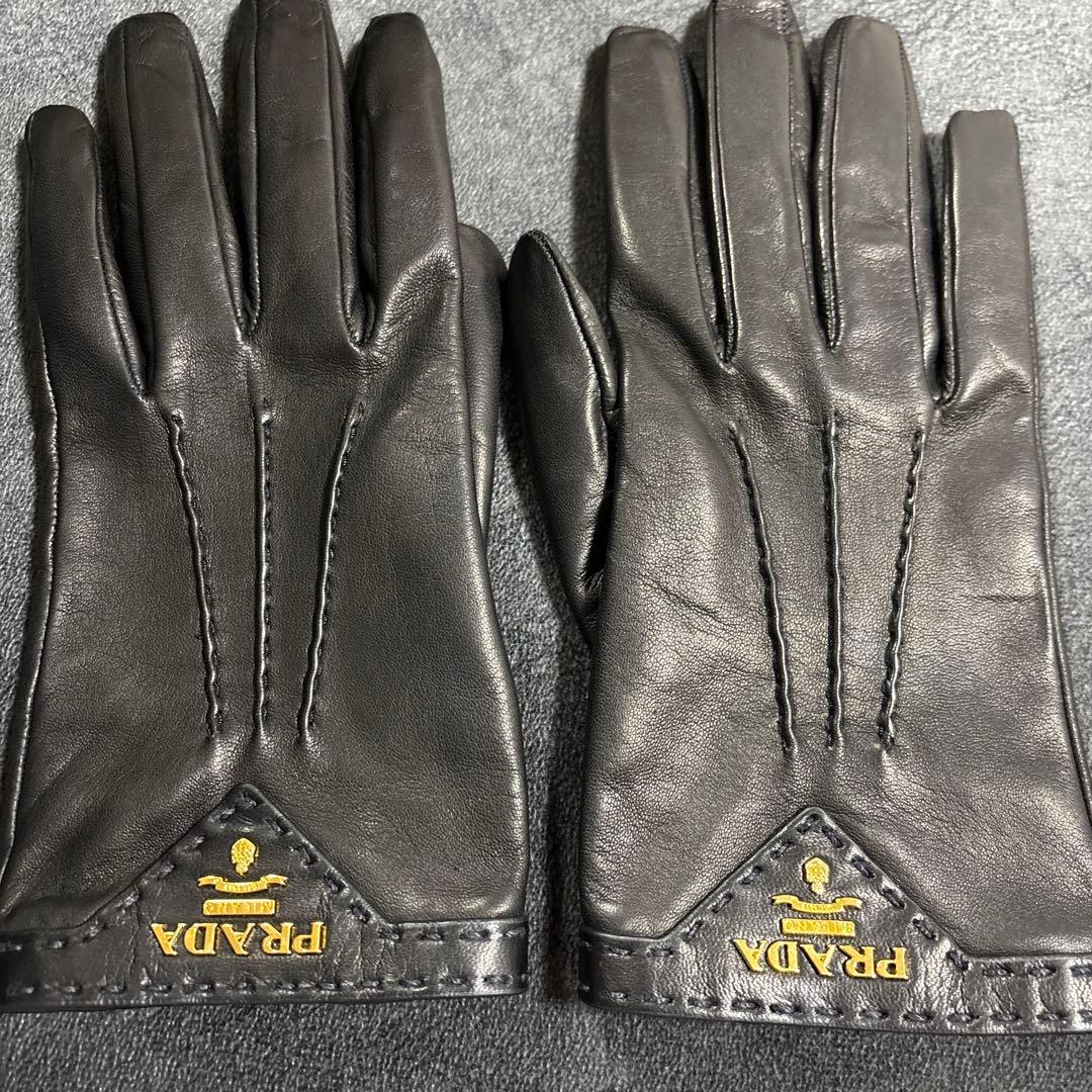 PRADA ラムスキン手袋＊グローブ　美品