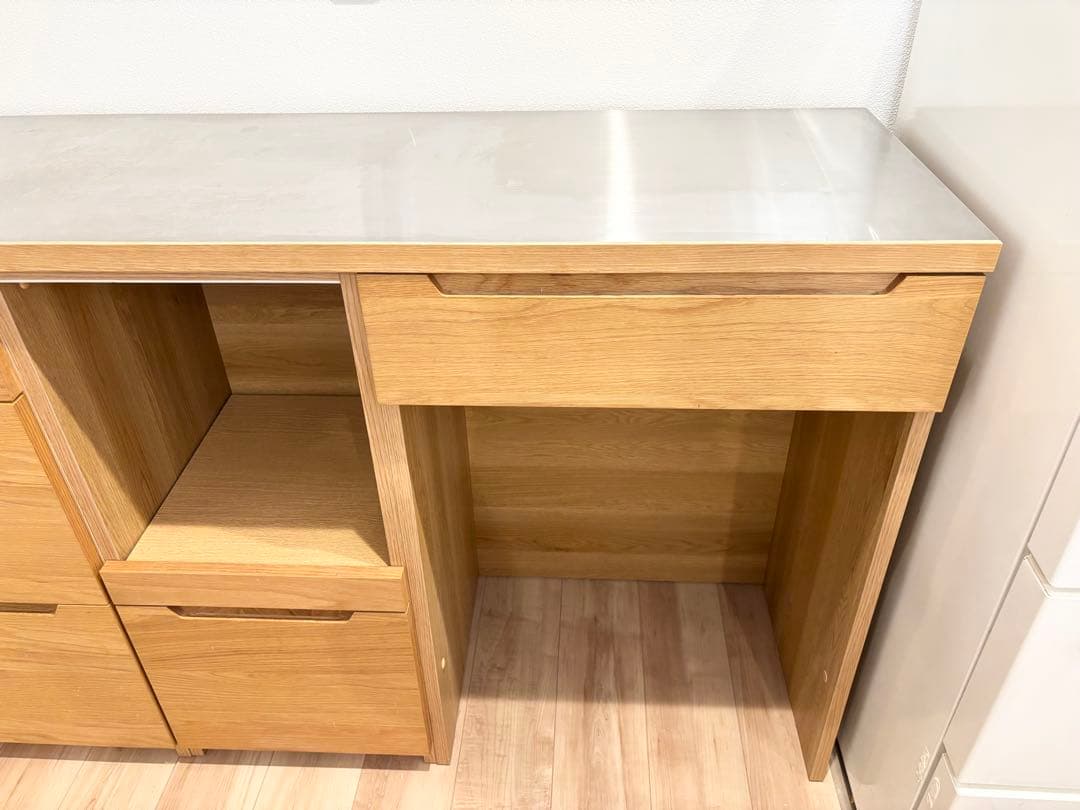 unico LOM カップボード　キッチン収納　w1600