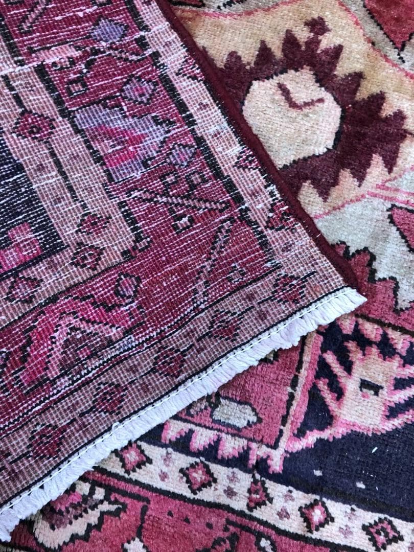 ペルシャ絨毯 ヴィンテージラグ 179×120cm 手織り オールドpersia