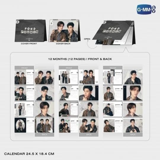 新品未開封 カレンダー2026 PondPhuwin gmm