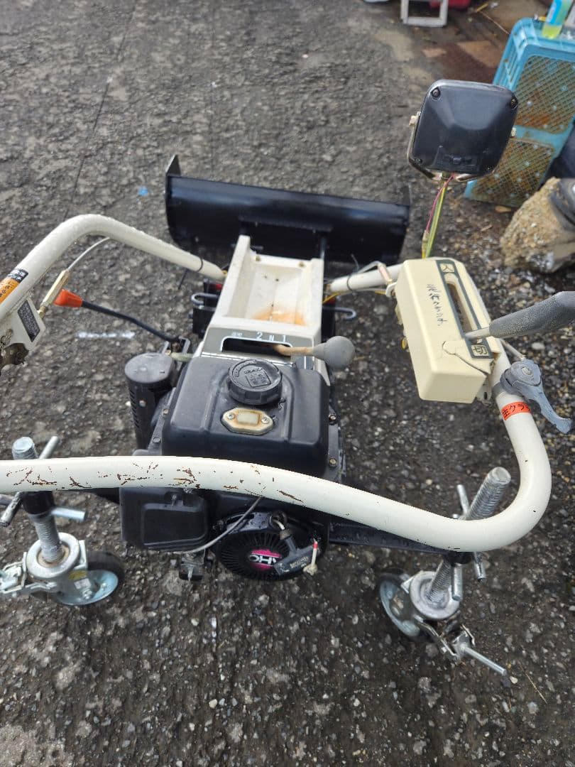 除雪機 バインダー改 実働