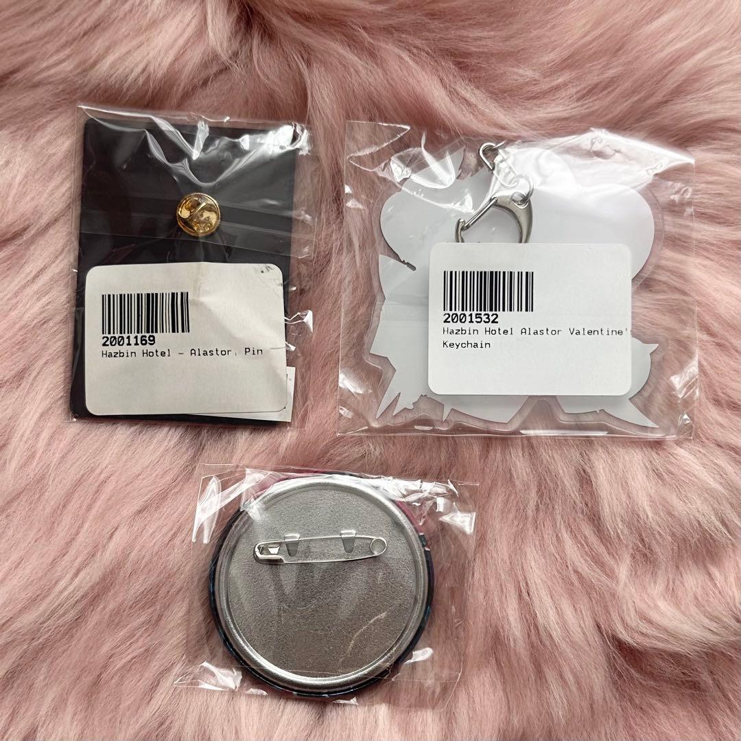 【正規品•最安値】ハズビンホテル アラスター バレンタイン キーチェーン レア品