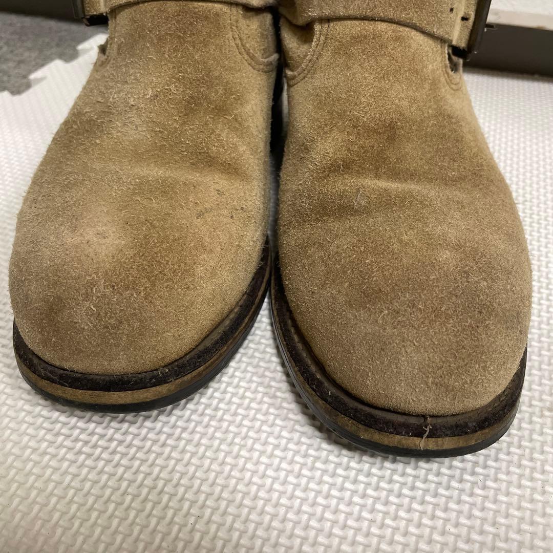 Chippewa ベージュ エンジニアブーツ