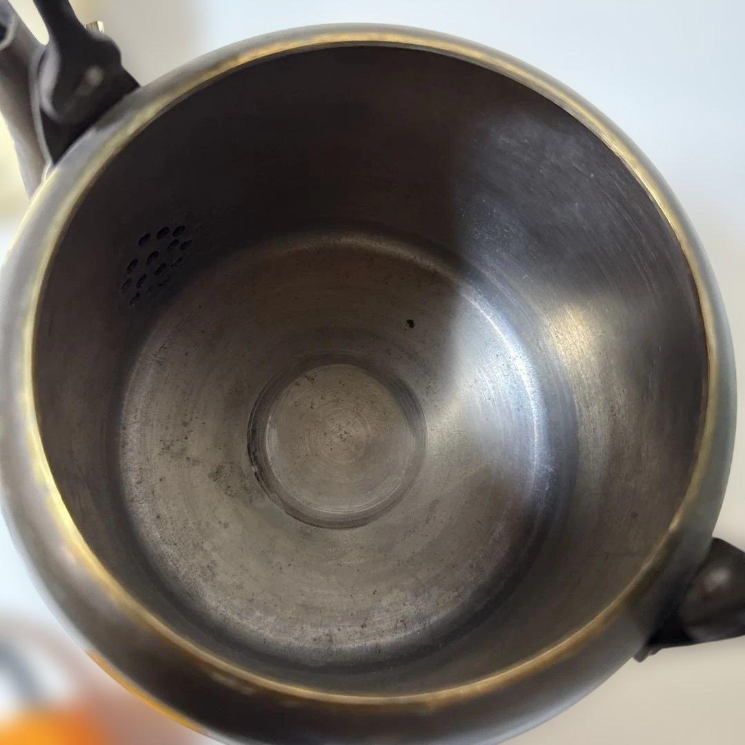 T*ý様 レトロ アンティーク 銅製やかん ヤカン 山西造船鉄工所 ずっしり重い