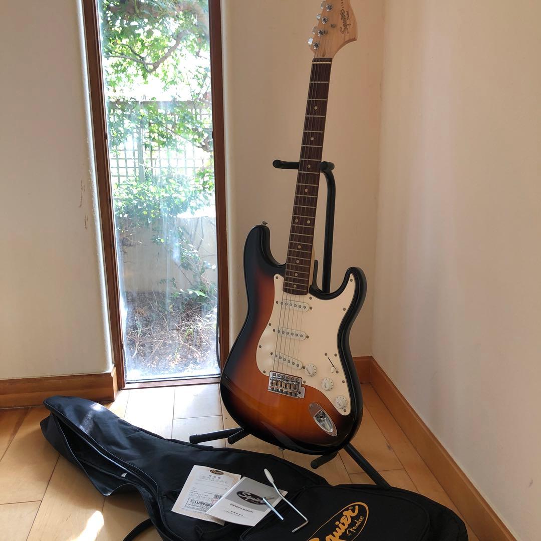 Squier by Fender ストラトキャスター　美品　ラージヘッド