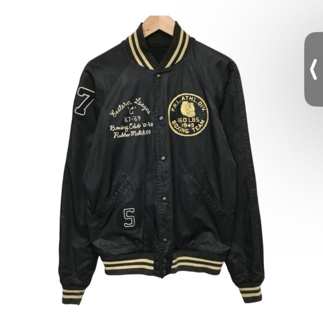POLO ラルフローレン BOXING CLUB リバーシブルジャケット　ロゴ